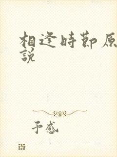 相逢时节原著小说