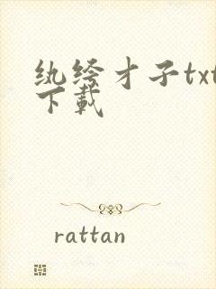 纨绔才子txt下载