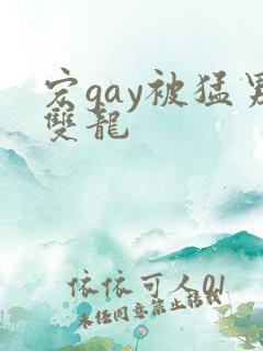 宏gay被猛男双龙