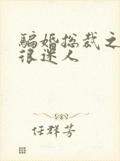 骗婚总裁之老婆很迷人