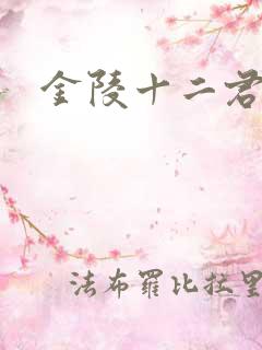 金陵十二君