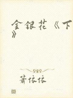 金银花《下厨房》