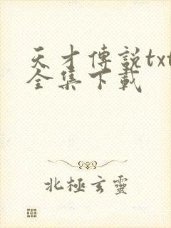 天才传说txt全集下载