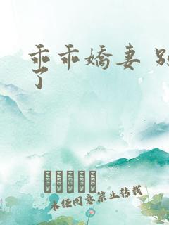 乖乖娇妻 别闹了