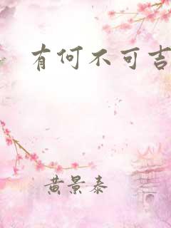 有何不可吉他谱