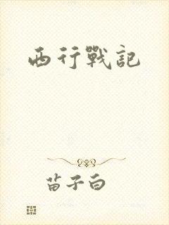 西行战记