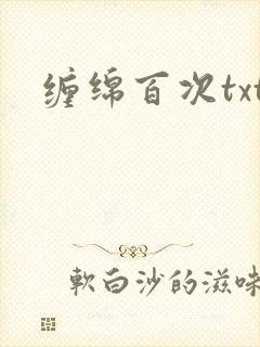 缠绵百次txt