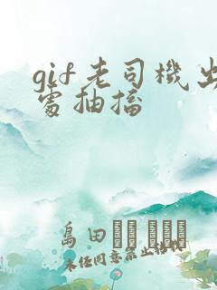 gif老司机出处抽搐