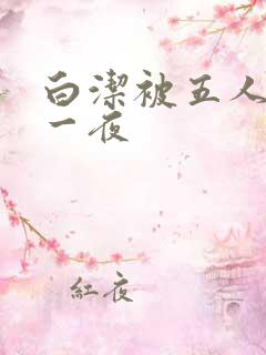 白洁被五人糟蹋一夜