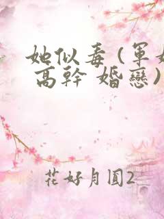 她似毒 (军婚 高干 婚恋)未删减