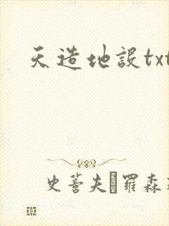 天造地设txt