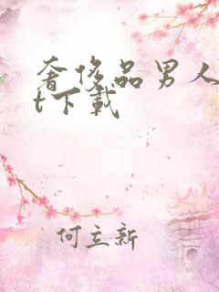 奢侈品男人txt下载