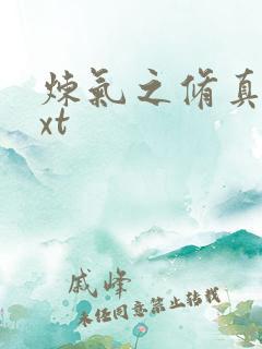 炼气之修真者txt