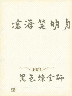 沧海笑明月