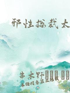 邪性总裁太难缠