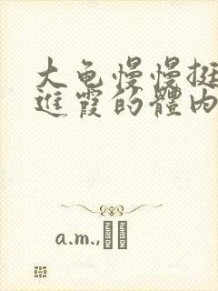 大龟慢慢挺进王进霞的体内