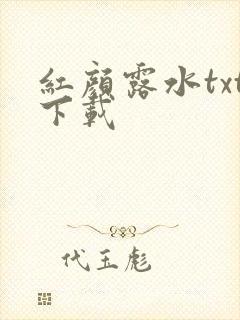 红颜露水txt下载