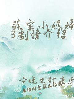 苏家小媳妇1V3剧情介绍