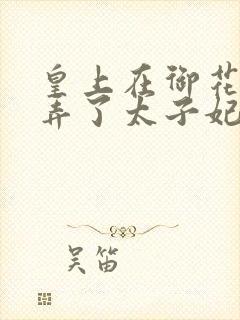 皇上在御花园c弄了太子妃