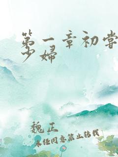 第一章初尝云雨少妇