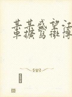 某某盛望江添肉车扩写微博