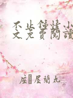 不止钟情小说全文免费阅读