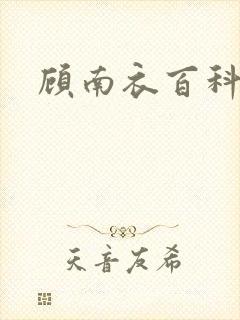 顾南衣百科