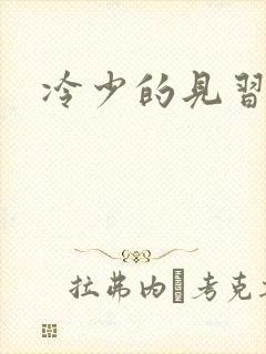 冷少的见习爱神