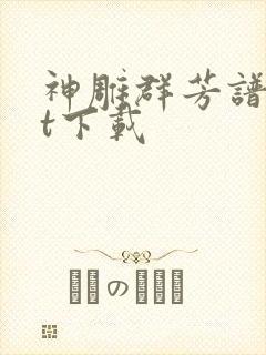 神雕群芳谱txt下载