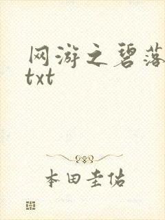 网游之碧落黄泉txt