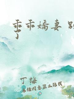 乖乖娇妻 别闹了