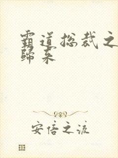 霸道总裁之出狱归来