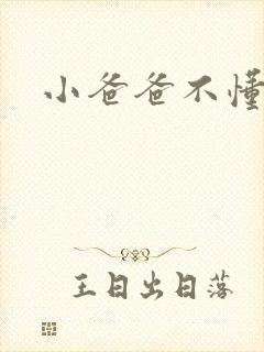 小爸爸不懂爱