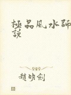 极品风水师 小说