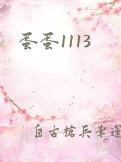 蛋蛋1113