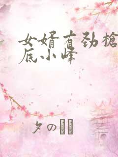 女婿有劲枪枪到底小峰