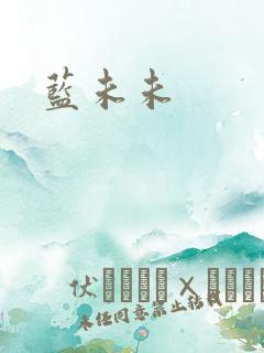 蓝未未