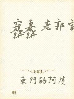 宠妻 老郭家的饼饼