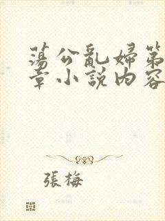 荡公乱妇第51章小说内容