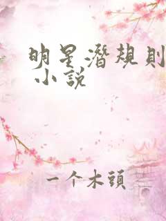 明星潜规则之皇 小说