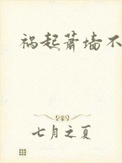 祸起萧墙不知戢