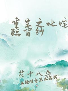 重生之叱咤风云临窗纱