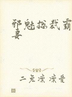 邪魅总裁霸占新妻