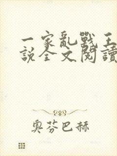 一家乱战王芳小说全文阅读