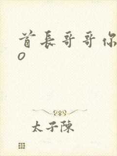 首长哥哥你好po