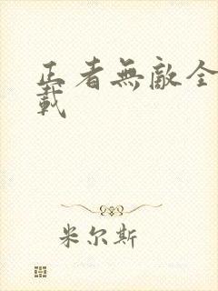 正者无敌全集下载