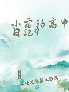 小霜的高中成长日记9