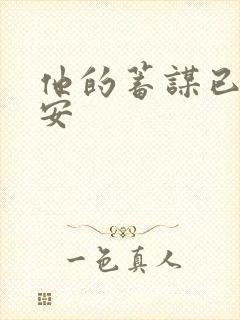 他的蓄谋已久南安