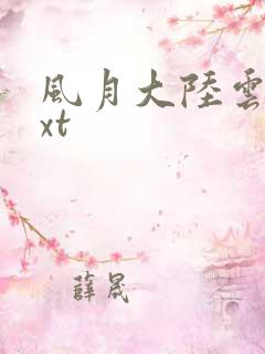 风月大陆云龙txt