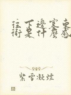 往下边塞东西逛街是什么感觉